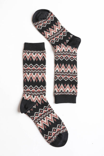 Tribal Pattern Socks