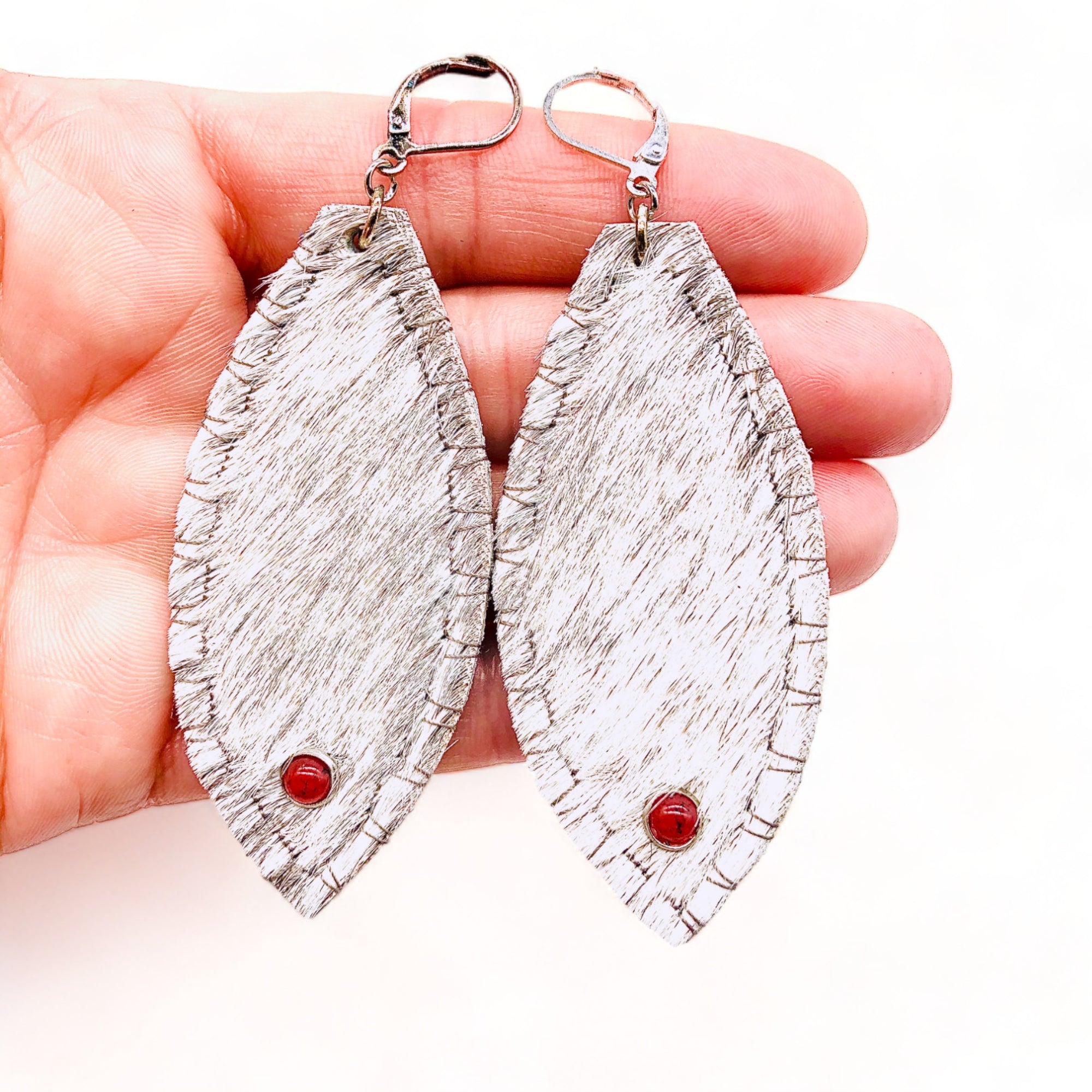 Cowhide Earrings