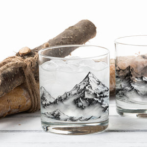 Black Lantern - Mountain Modern Whiskey Glass Set