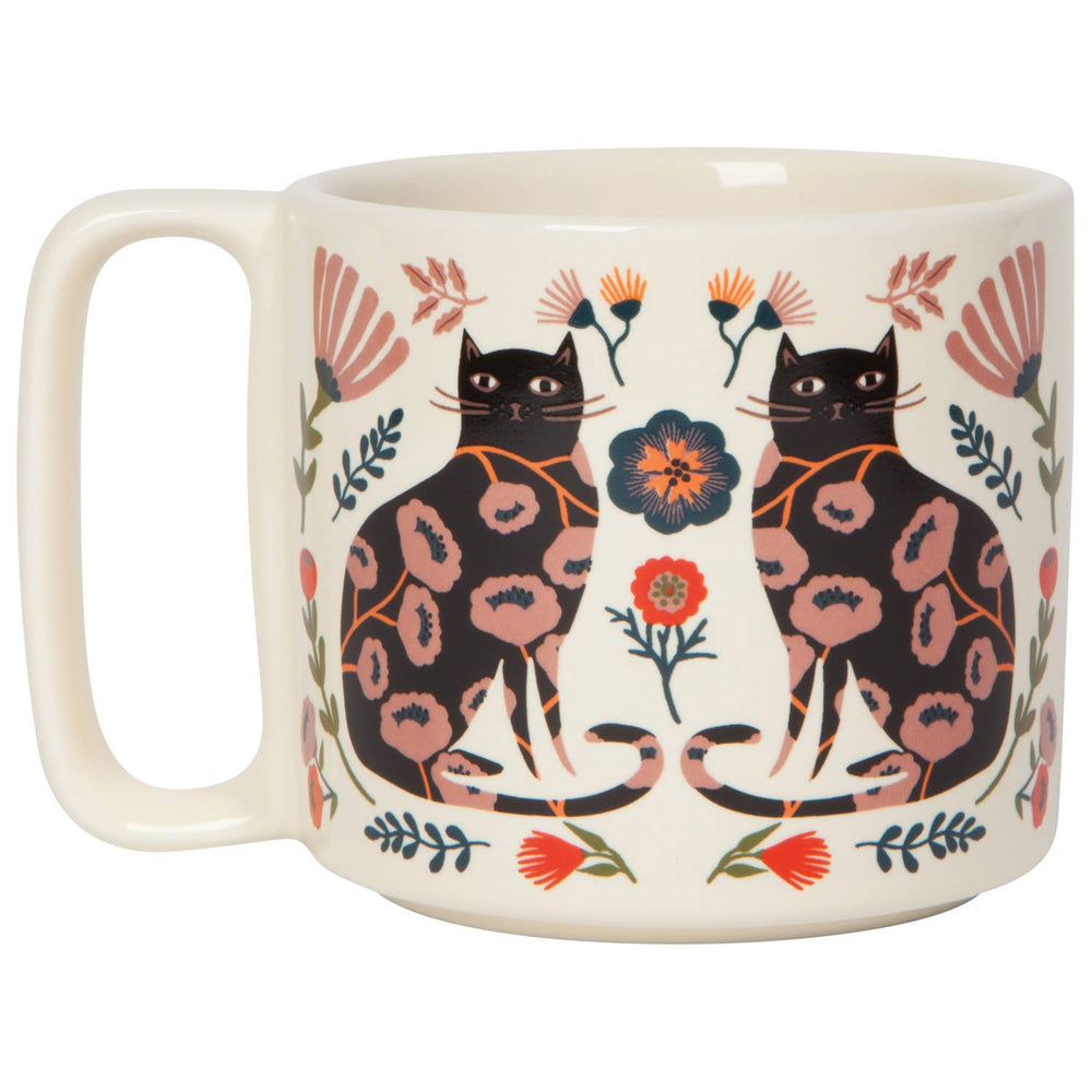 Catbloom Midi Mug