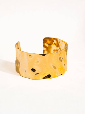 Flânerie by MAIQ - Baiser 18K Gold Non-Tarnish Glam Bold Bangle