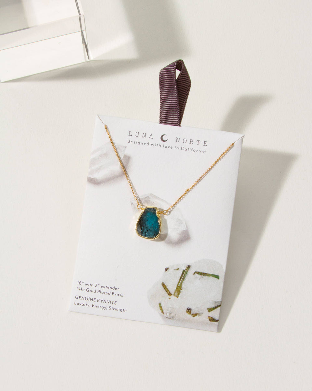 Earth, Wind and Fire Kyanite Necklace