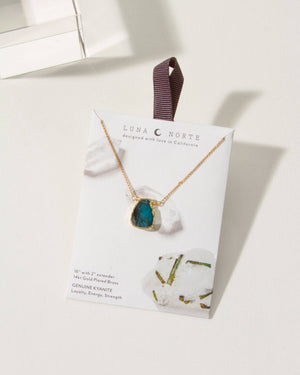 Earth, Wind and Fire Kyanite Necklace