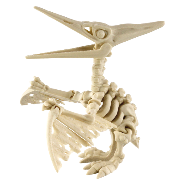 PowerTRC 3D Print - 3D Printed Flexible Crystal Dragon & Jurrasic Dinosaurs