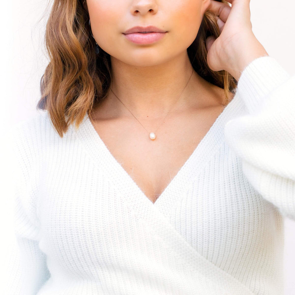 Goddess Pearl Necklace