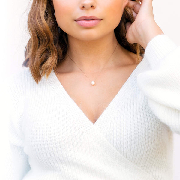 Goddess Pearl Necklace