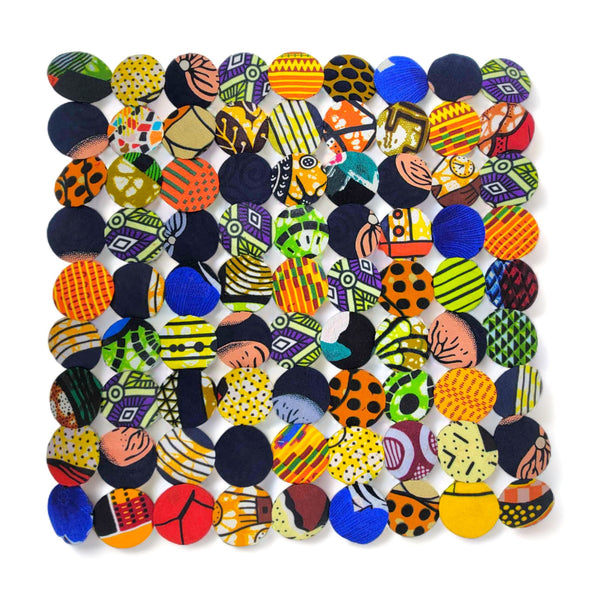 TRIVET HOTPAD, LARGE, ANKARA, KITENGE AFRICAN PRINT, WALL HANGING, BOHO.