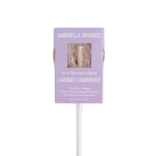 Amborella Organics - Blooming Lollipop Bundle (Eat, Plant & Grow an Herb/Flower)