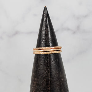 Sparkle Stacking Ring Set - gold-filled