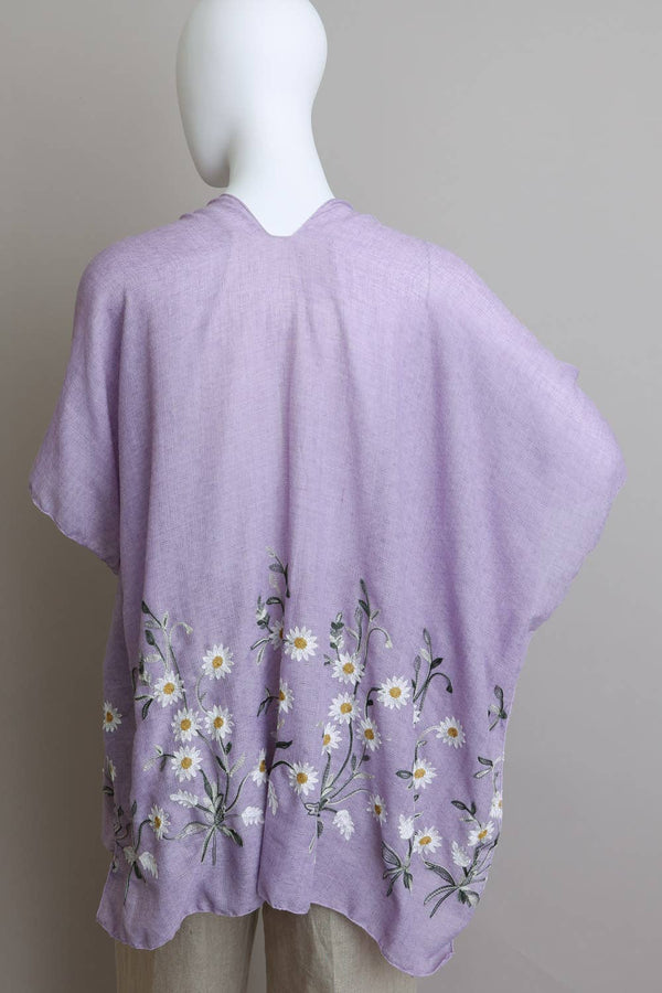 Leto Accessories - Bestselling Spring Daisy Woven Kimono – Chic Cardigan