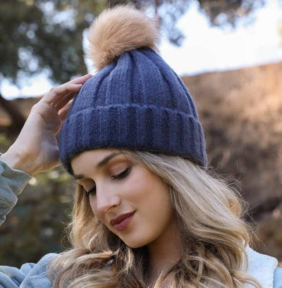 Navy Cozy Soft Knit Beanie