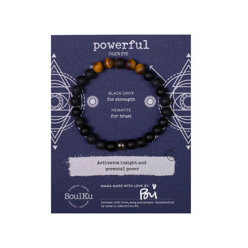 Powerful Men Bracelet - Tiger Eye