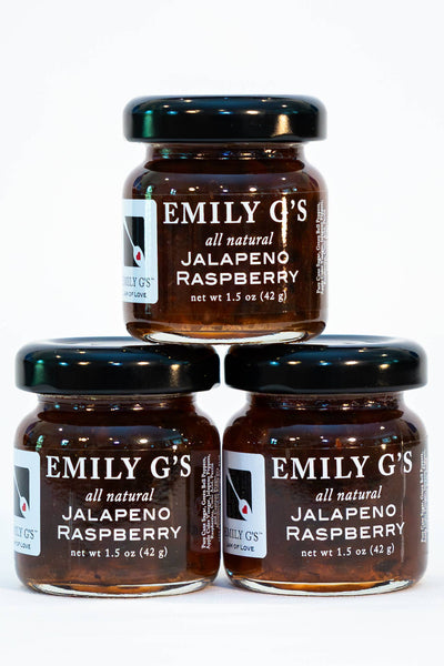 Jalapeno Raspberry Jam - 1.5oz Mini Tasting Jam