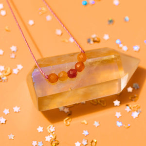 Carnelian Little Wishes KIDS Necklace for Happiness