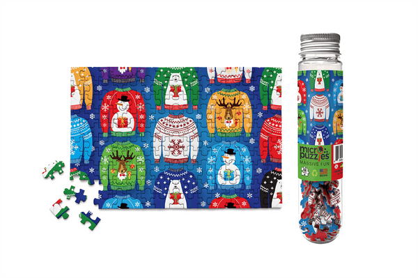 Micro Puzzles - HOLIDAYS - SWEATA WEATHA christmas gift stocking stuffer fun
