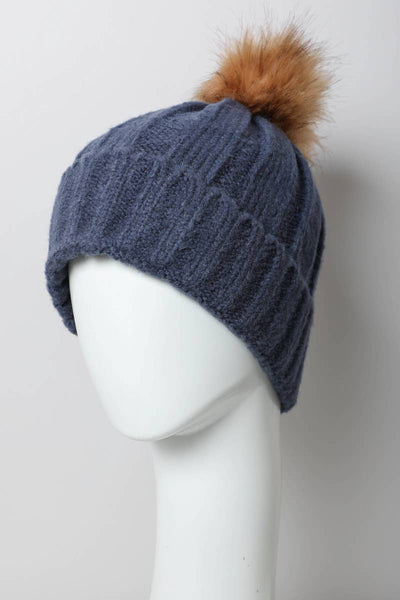 Navy Cozy Soft Knit Beanie
