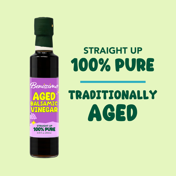 Benissimo / Hongar Farms / Lesley Elizabeth - Benissimo Aged Balsamic Vinegar – 8.45 fl oz Dorica