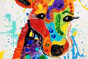Micro Puzzles - Rainbow Giraffe