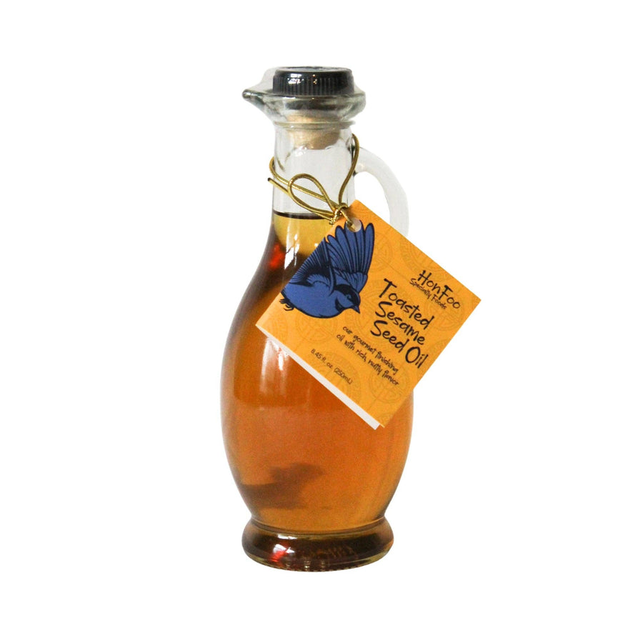 Hongar Farms - HonFoo Toasted Sesame Seed Oil – Nutty Finish (250mL Cruet)