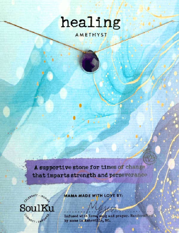 Healing Amethyst Necklace