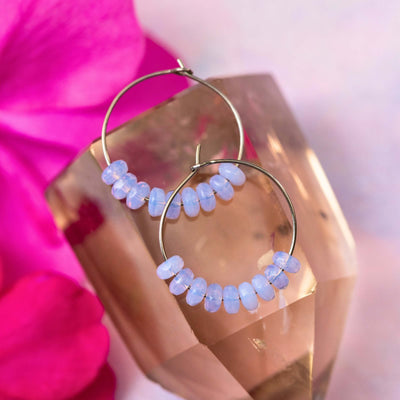Find Your Bliss Wisteria Stainless Steel Hoops