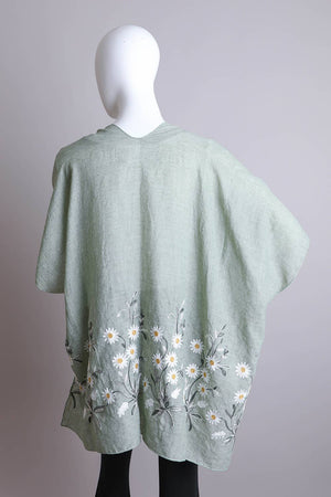 Leto Accessories - Bestselling Spring Daisy Woven Kimono – Chic Cardigan