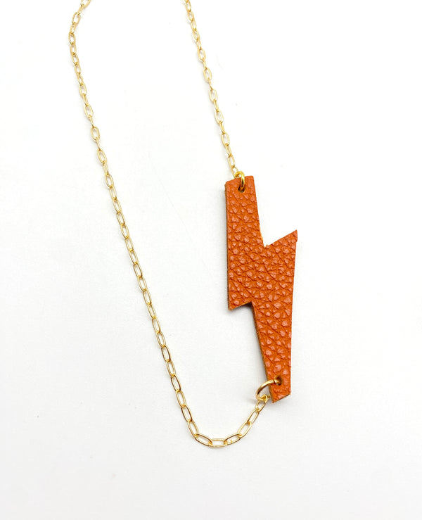 Lightening bolt necklace