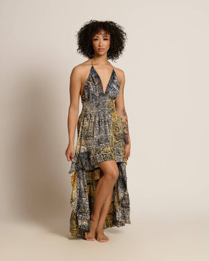High Low Boho dress