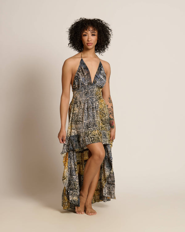 High Low Boho dress