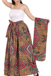 Asha Ankara Fabric Skirt