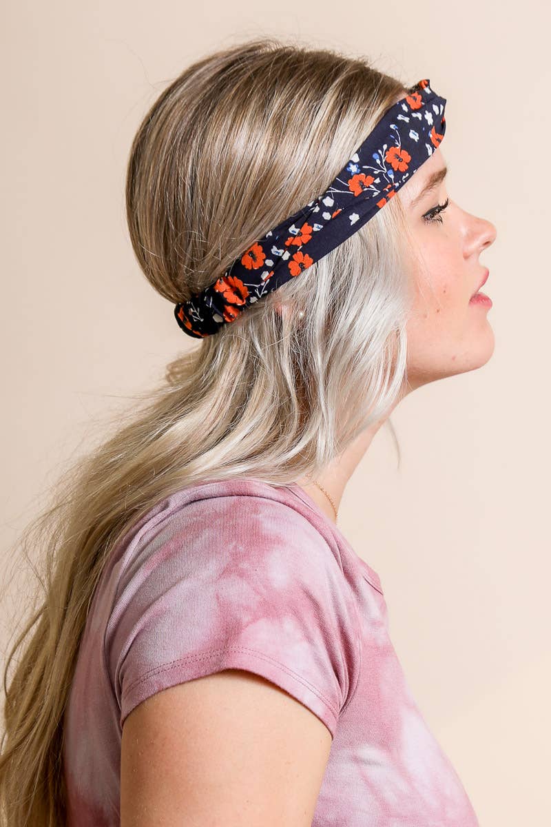 Sakura Blossom Twist Headwrap