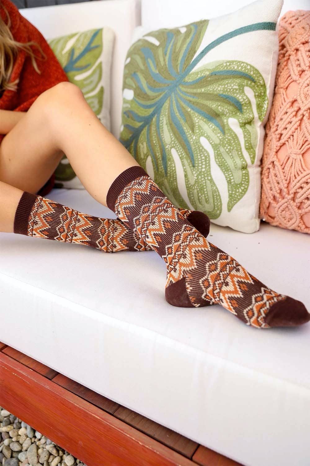 Tribal Pattern Socks