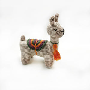 Pebble - Llama Plush Toy – Handmade Fair Trade Stuffed Animal