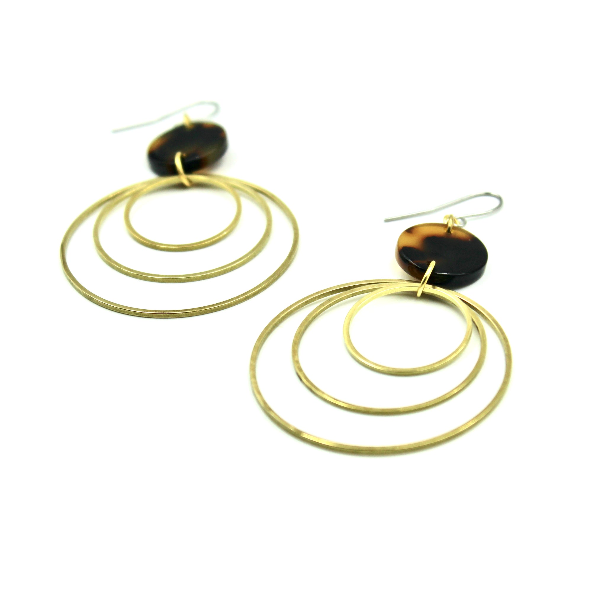 Layered Circle Earrings