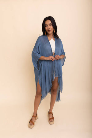 Leto Accessories - 🍃 Festival Fantasy: Boho Chic Kimono with 10+ Color Choices