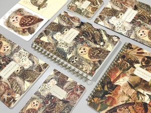 BV by Bruno Visconti - Pocket Art Journal  - Owls
