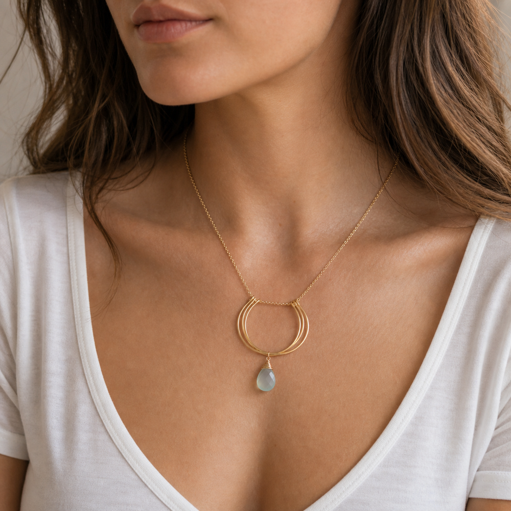 Jewelry 101 :: Hand-forged Minimalist Necklaces
