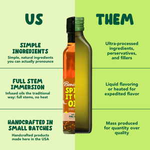 Benissimo / Hongar Farms / Lesley Elizabeth - Benissimo Spice it Up! Oil – 8.12 fl oz Marasca