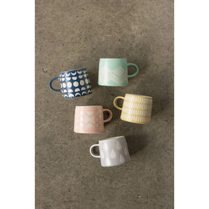 Mint Imprint Stoneware Mug