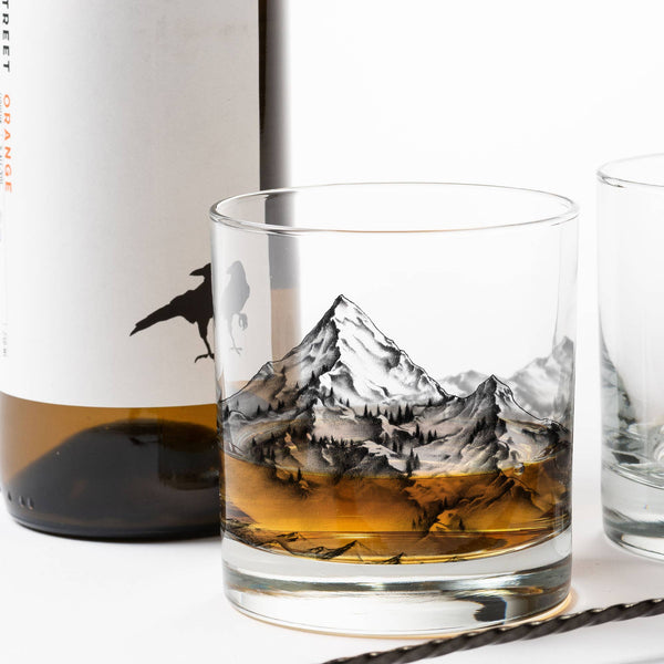 Black Lantern - Mountain Modern Whiskey Glass Set