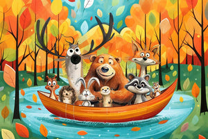 Micro Puzzles - Canoe Critters