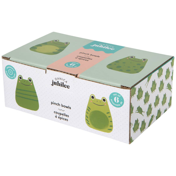 Danica Jubilee - Ribbit Pinch Bowls Set of 6 Assorted