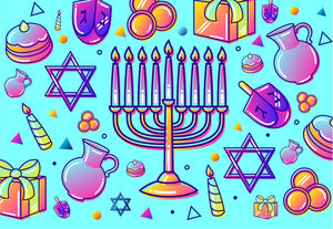 Micro Puzzles - HANUKKAH - FESTIVAL OF LIGHTS Jewish Holiday gift menorah