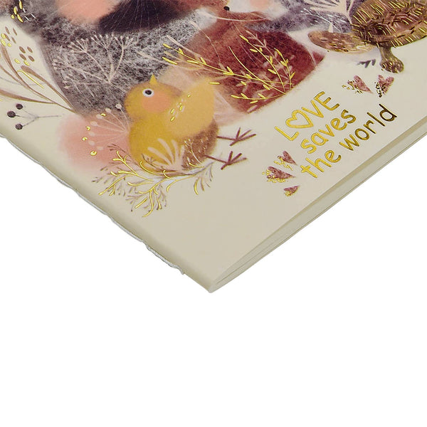 BV by Bruno Visconti - A6 Passport Notebook -  Love