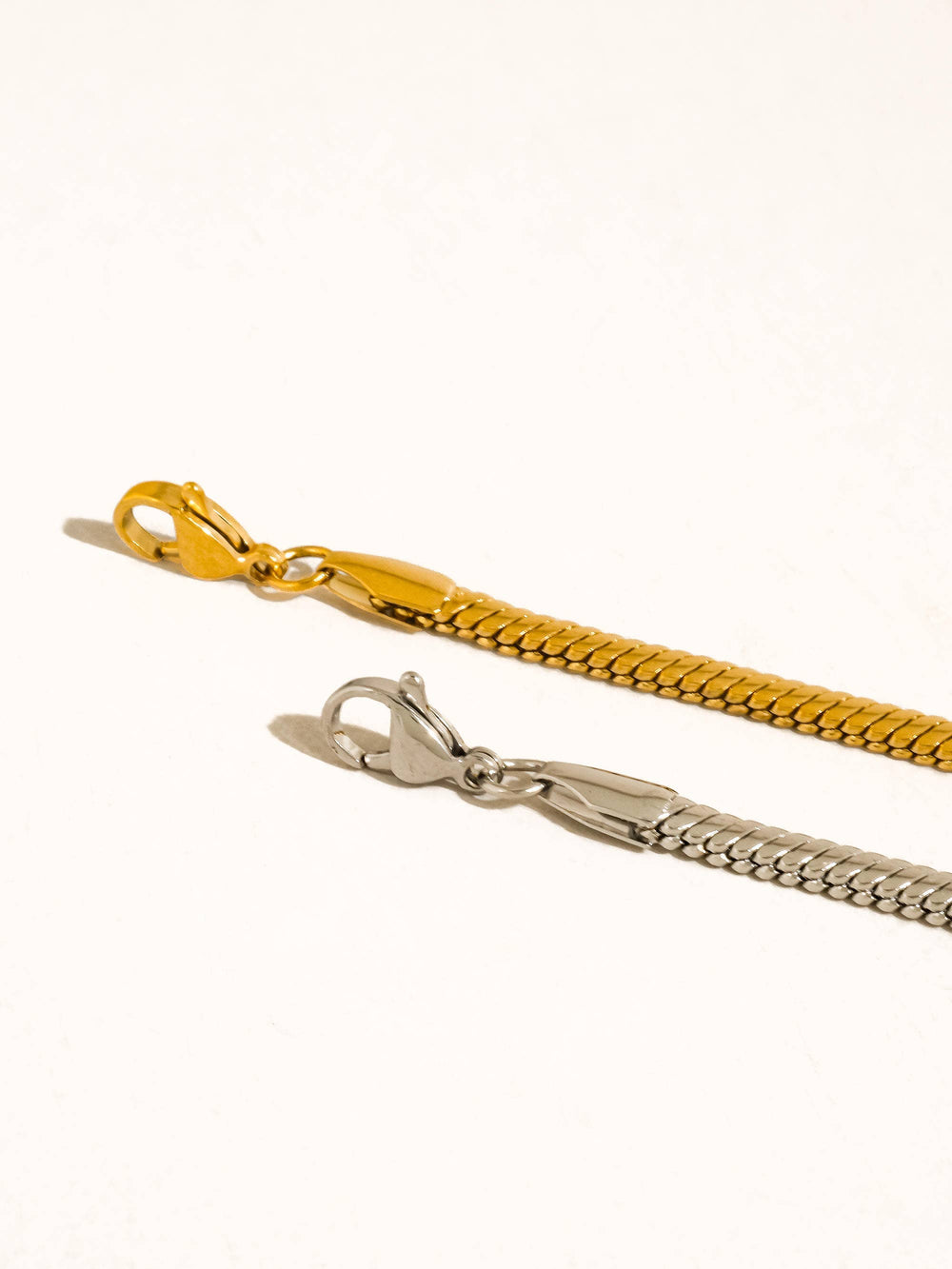 Levante 18K Gold Non-Tarnish Classic Snake Chain Bracelet