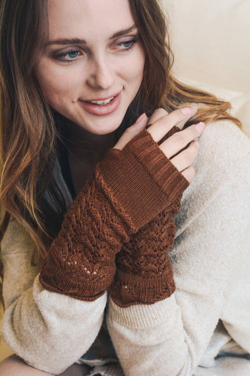 Jean Blue Winter Arm Warmers