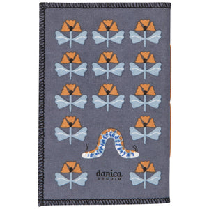 Aurora Printed Fabric Cover Notebook