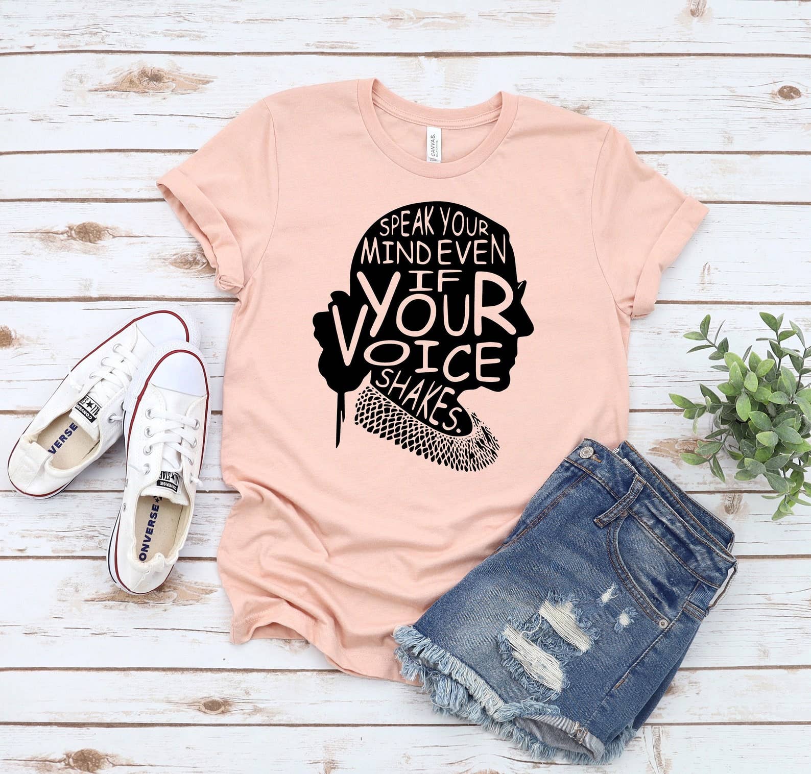 Speak Your Mind RBG Quote