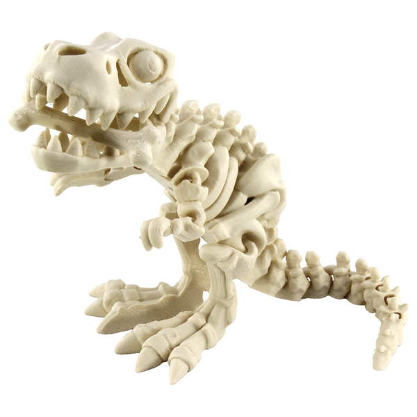 PowerTRC 3D Print - 3D Printed Flexible Crystal Dragon & Jurrasic Dinosaurs