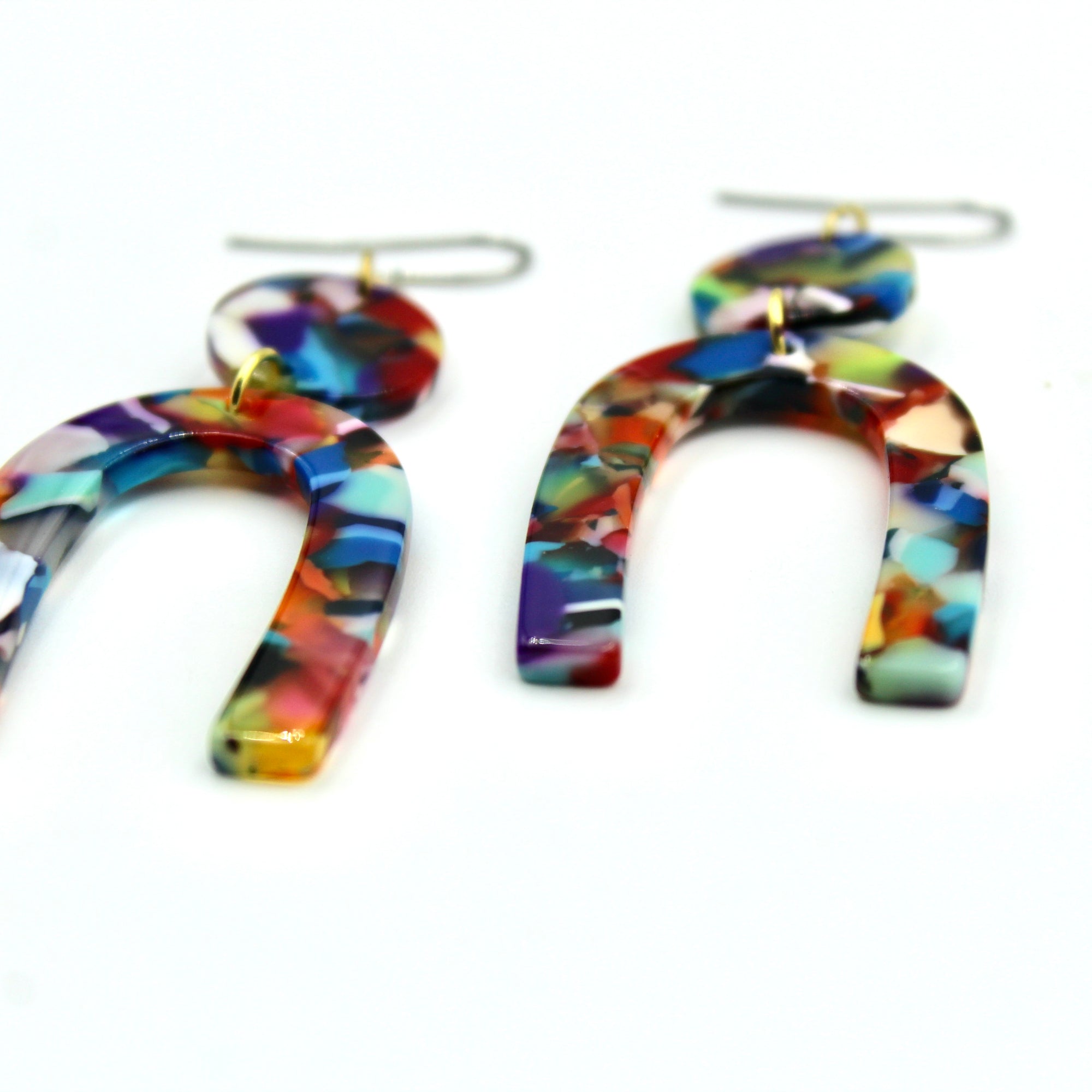 Colorful Arch Earrings